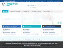 Tablet Screenshot of hartcentrum.be